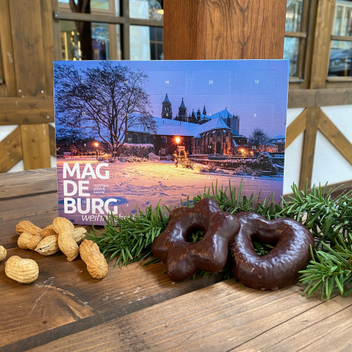 Vorweihnachtszeit in der Tourist Information Magdeburg