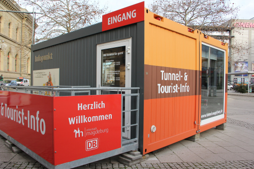 Neue Tourist Info am Bahnhof