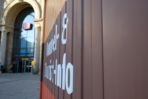Neue Tourist Info am Bahnhof