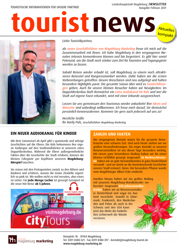 tourist news Januar 2021