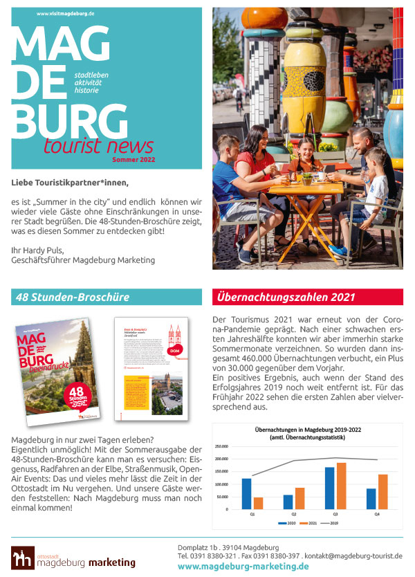 tourist news Sommer 2022